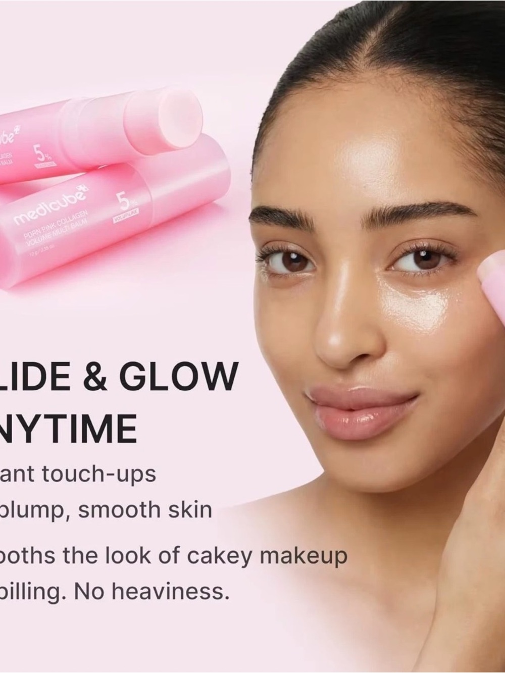 2 Medicube PDRN Pink Collagen Volume Multi Balm NAD Volufiline- Pink 5% - Picture 2 of 7